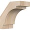 Ekena Millwork 5 1/2"W x 10"D x 10"H Merced Smooth Knee Brace, Douglas Fir BRC06X10X10MRC00SDF - alternate 1